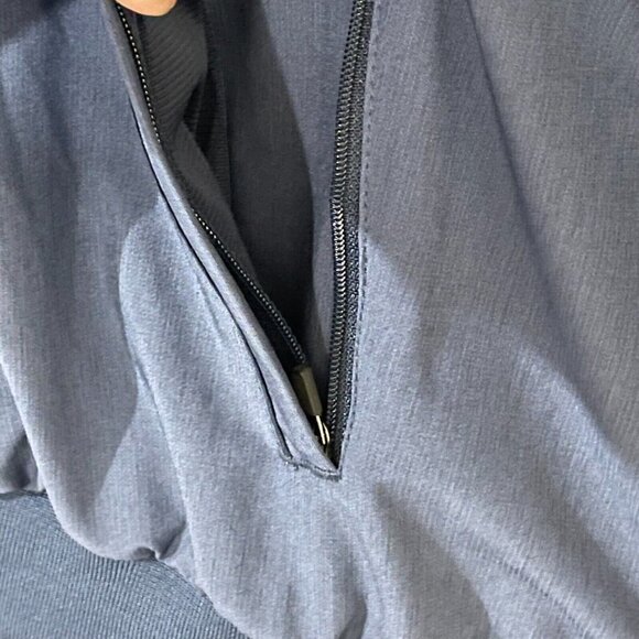 Walter Hagen Hydro Halt Rain Shirt Mens Medium Long Sleeve Pockets Blue - Picture 5 of 7